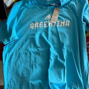 Argentina brand new world cup tshirt with tag